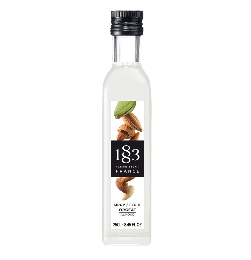 Experience a harmony of textures and tastes with the 1883 Orgeat Syrup, where gentle, silky consistency meets the remarkable flavor of sweet almonds. This uniquely aromatic syrup guarantees an engaging taste journey that reflects the high-quality craftsmanship of 1883 Maison Routin.