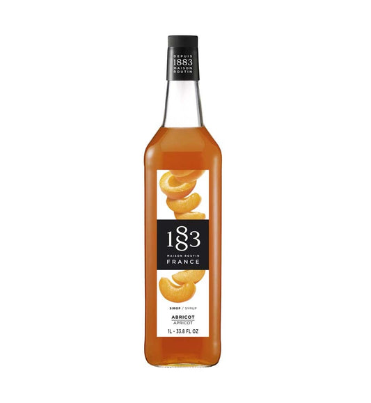 1883 Syrup Apricot  1L/33.8 fl oz