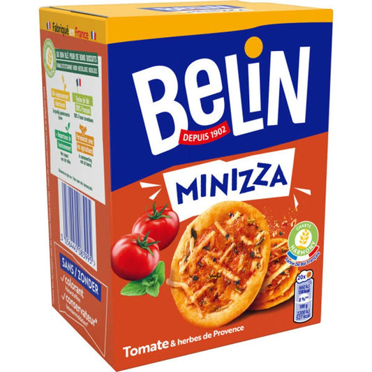 Belin Minizza - Craquelins à la Tomate aux Herbes de Provence 3oz /85g