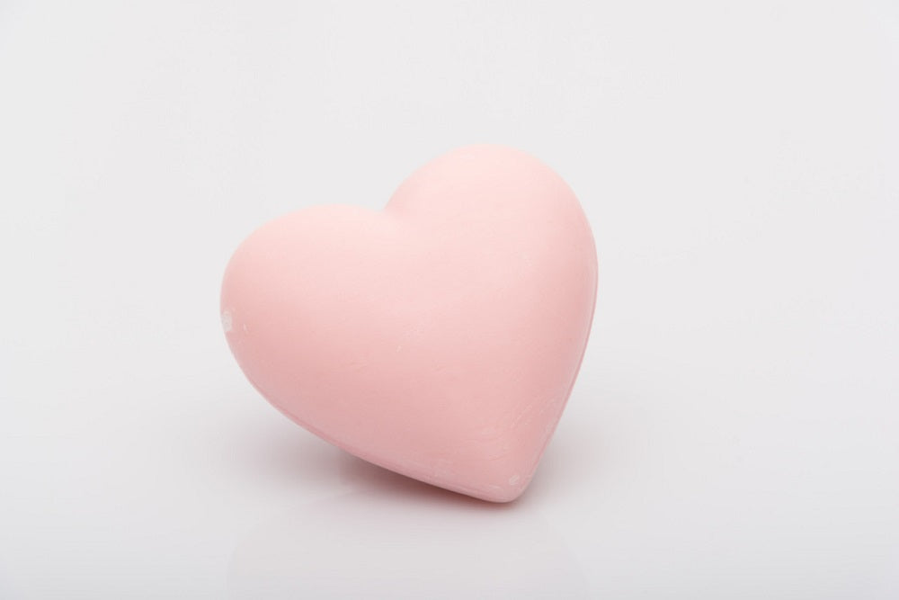 La Savonnerie de Nyons Heart Soap 25 g Pink Rose scented