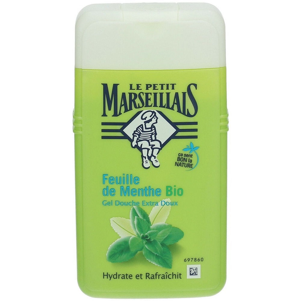 Gel Douche Français Le Petit Marseillais Feuille de Menthe 8.5 fl oz/250 ml