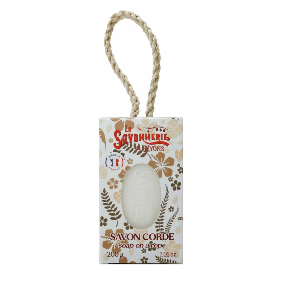 Le Savon à la Corde au Lait d'Ânesse Bio de La Savonnerie de Nyons, 200g/7.05 oz