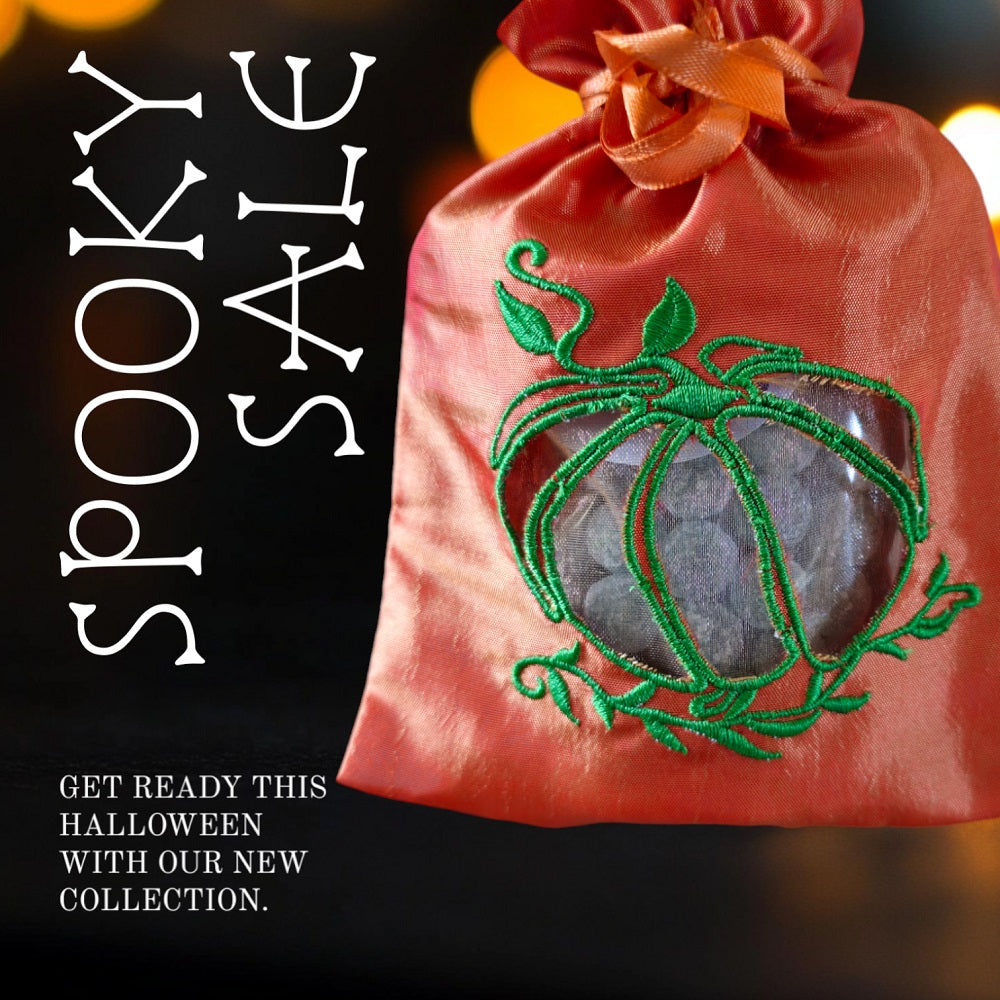 Add a touch of sophistication to your Halloween celebrations with the Le Panier Francais Pearl Mint candies, now available in a special Halloween-themed orange bag! 