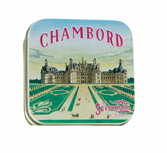 La Savonnerie de Nyons Boîte Métal "Chambord" Savon à la Verveine 3,52 oz / 100 g