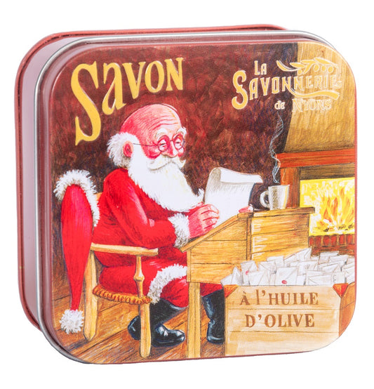 La Savonnerie de Nyons Metal Box Letter to Santa Claus 100gr/3.52 oz