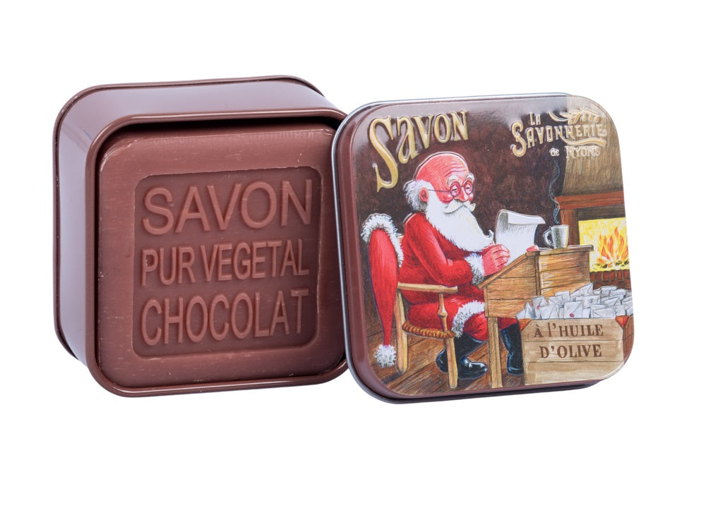 La Savonnerie de Nyons Metal Box Letter to Santa Claus 100gr/3.52 oz