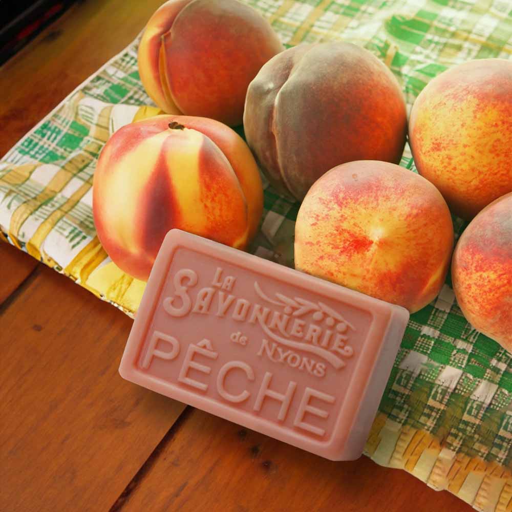 La Savonnerie de Nyons Peach Soap 100g/3.52 oz