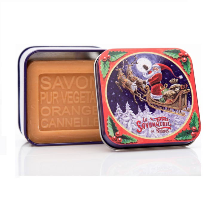 La Savonnerie de Nyons Metal Box The Sleigh 100gr/3.52 oz