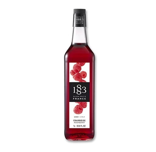 1883 Raspberry Syrup 1L/33.8fl oz