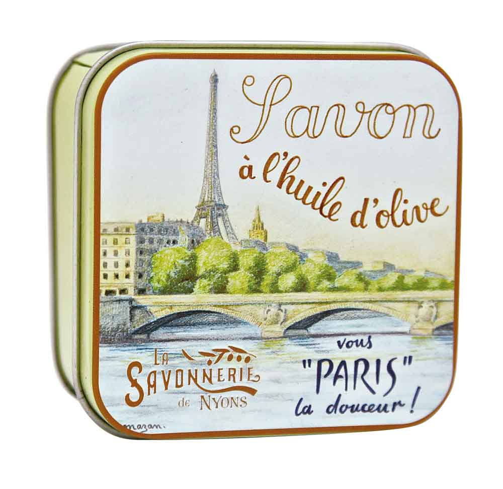 La Savonnerie de Nyons Square Tin La Seine 100g/3.52oz