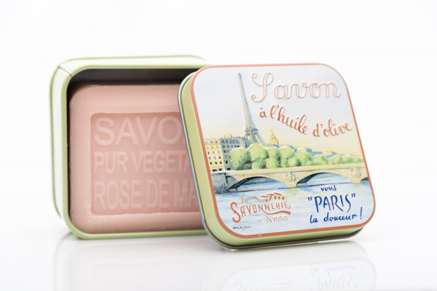 La Savonnerie de Nyons Square Tin La Seine 100g/3.52oz