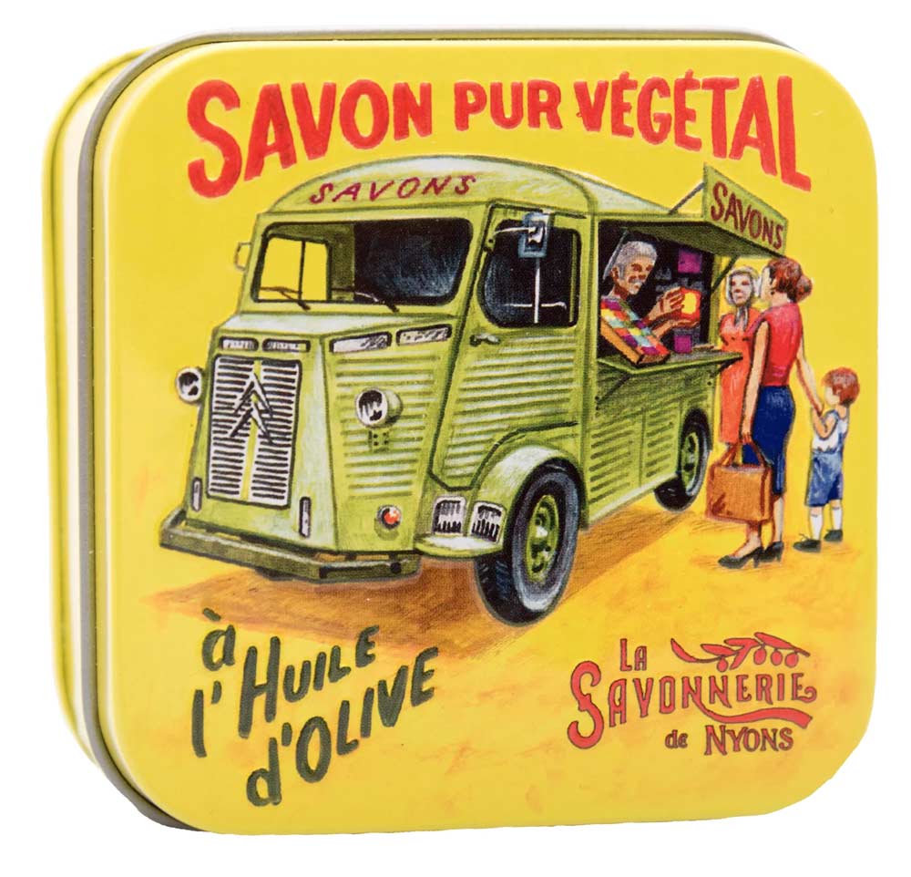 La Savonnerie de Nyons Metal Box The Old Van 100g/3.5 oz