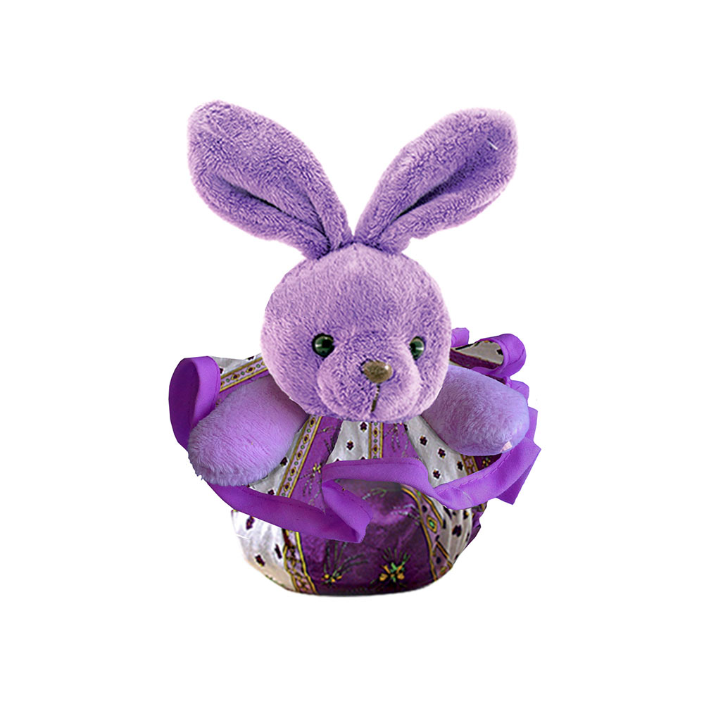 Lavender Rabbit Zip