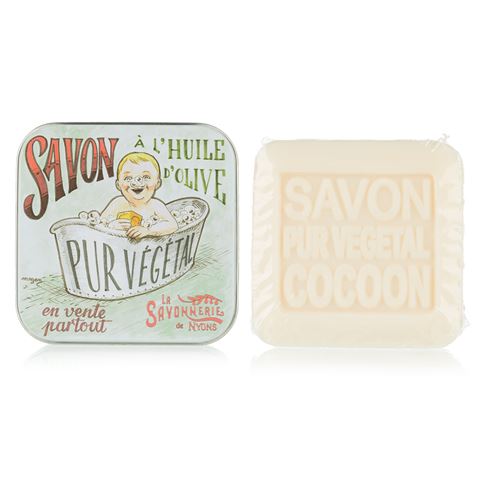 La Savonnerie de Nyons Square Tin the Baby Bath 100g/ 3.52oz