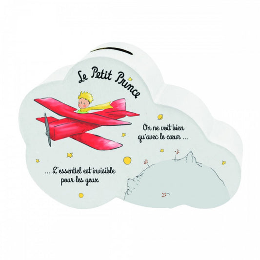 Le Petit Prince Red Plane Piggy Bank Cloud