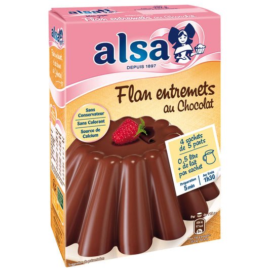 Alsa French Chocolate Flan Mix 232g/8.2 oz