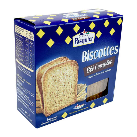 Brioche Pasquier WholeWheat Biscottes 300g/10.6oz