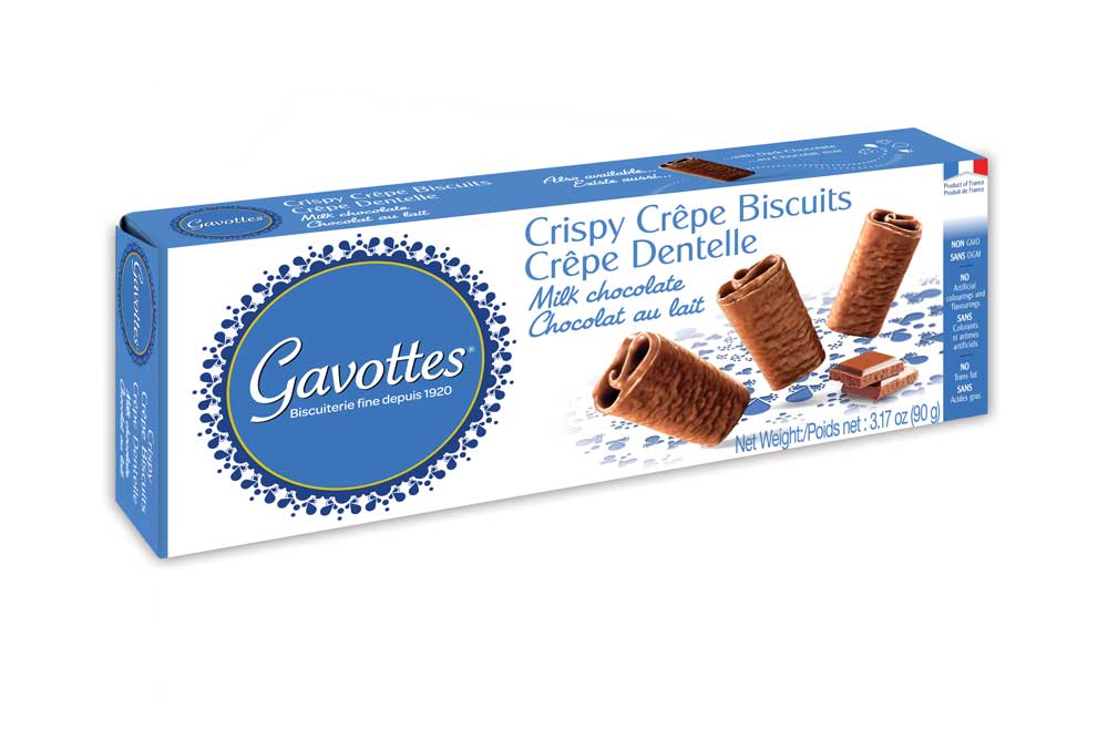 Gavottes Crispy "Brittany Crepes" Milk Chocolate 3.17 oz (90g)