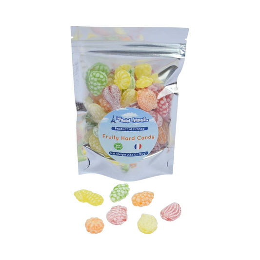 Five exquisite flavors of Le Panier Francais Fruity hard candies are included in this combination. You can use these candies combination for every occasion, from Halloween to Easter to a movie night snack.