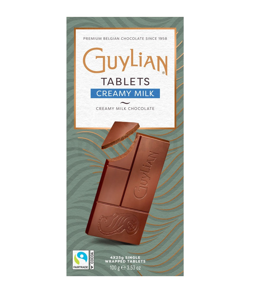 At any time throughout the day, you may decide when you want to treat yourself to the refined flavor of high-quality Guylian chocolate. Belgian milk chocolate that melts in your mouth like satin and strikes the ideal balance between the bittersweet flavor of chocolate and the rich, creamy flavor of milk.