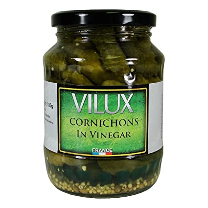 Vilux French Cornichons Gherkins In Vinegar 350g/12.3oz