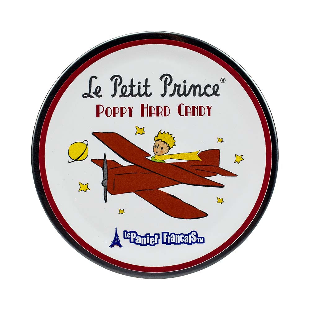 Le Petit Prince by Le Panier Francais Poppy Hard Candy Tin 80g/2.80 oz