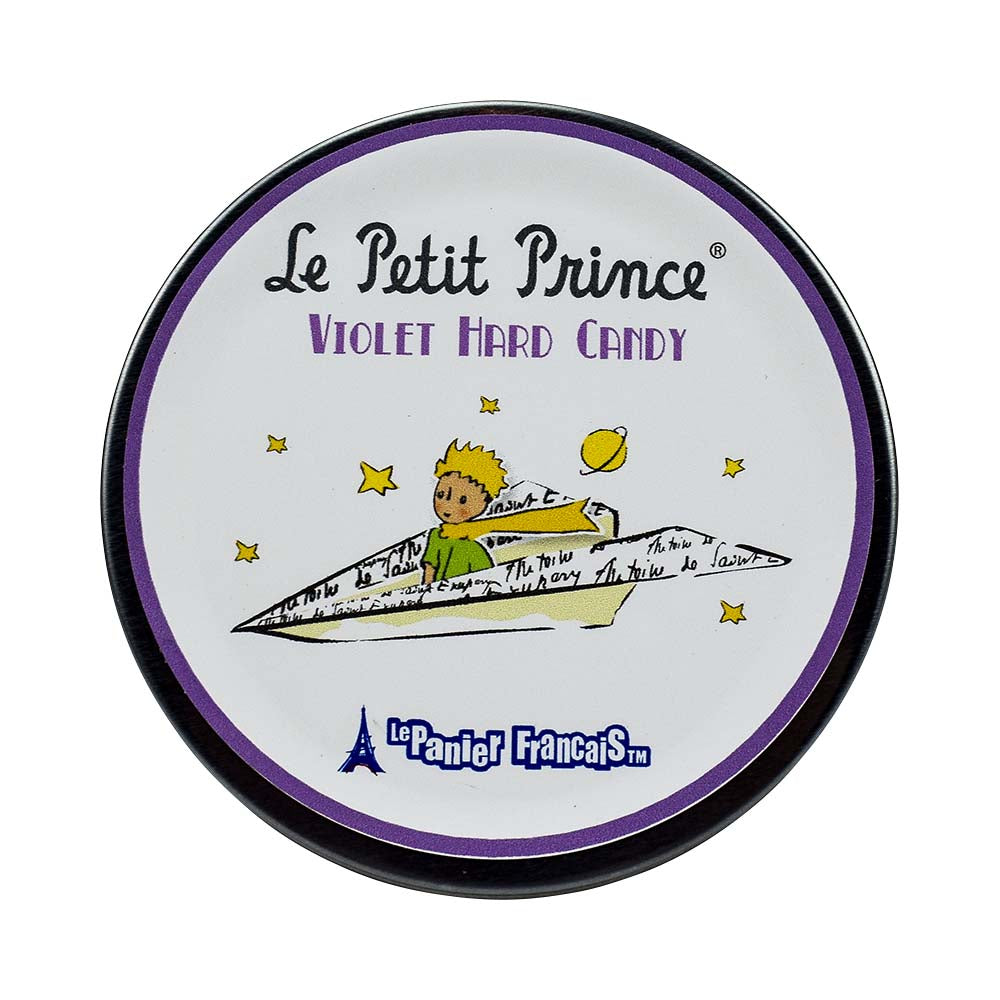 Le Petit Prince by Le Panier Francais Violet Hard Candy Tin 80g/2.80 oz