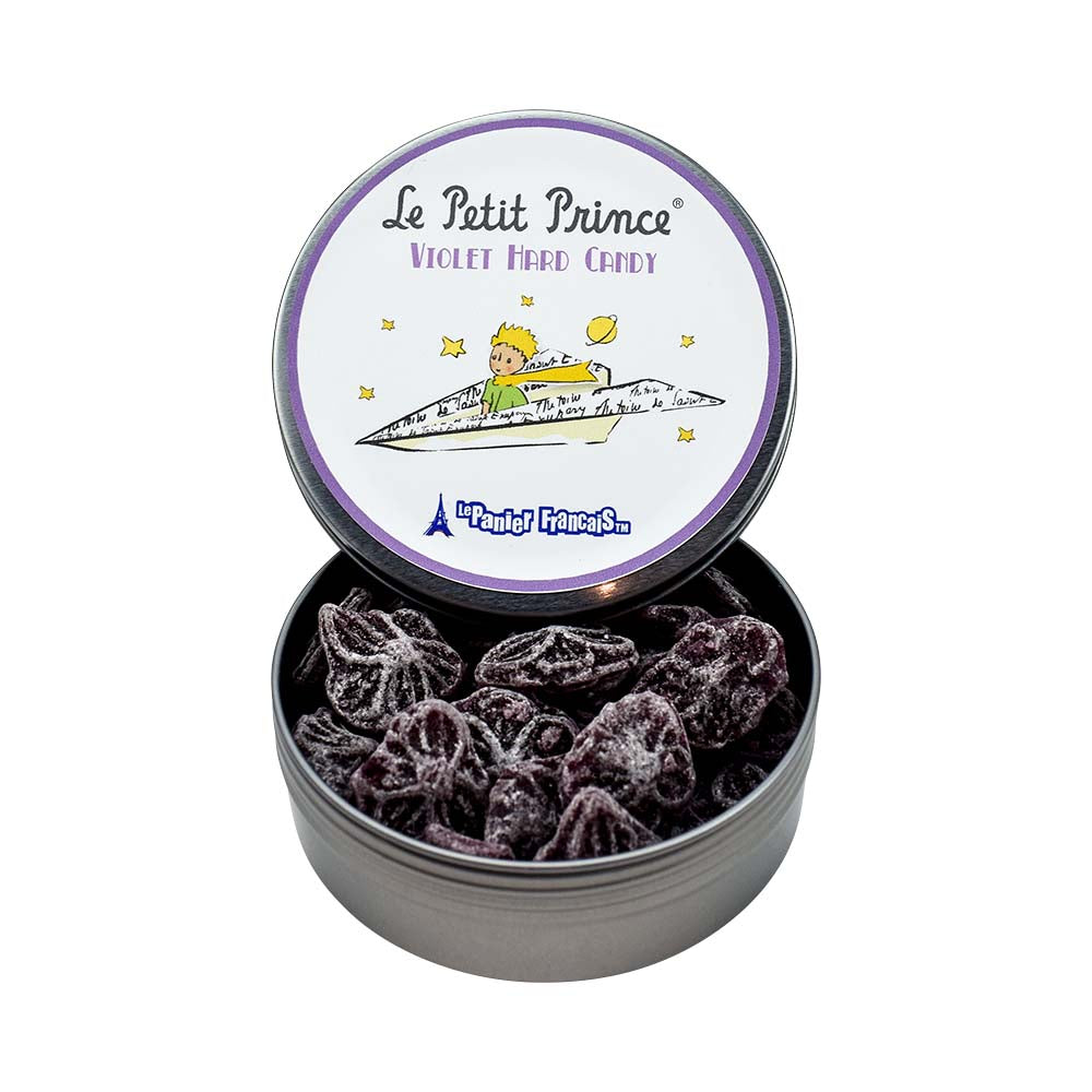 Le Petit Prince by Le Panier Francais Violet Hard Candy Tin 80g/2.80 oz