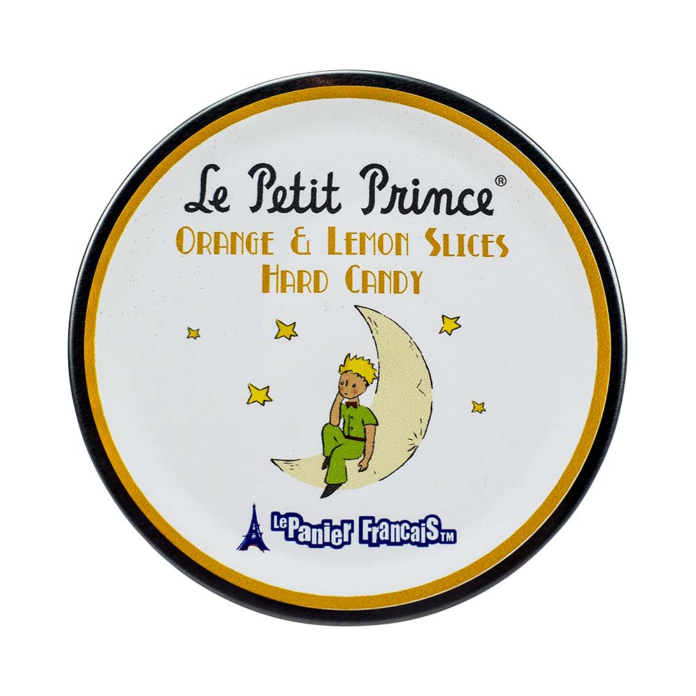 Le Petit Prince by Le Panier Francais Orange & Lemon Slices Hard Candy Tin 80g/2.80 oz