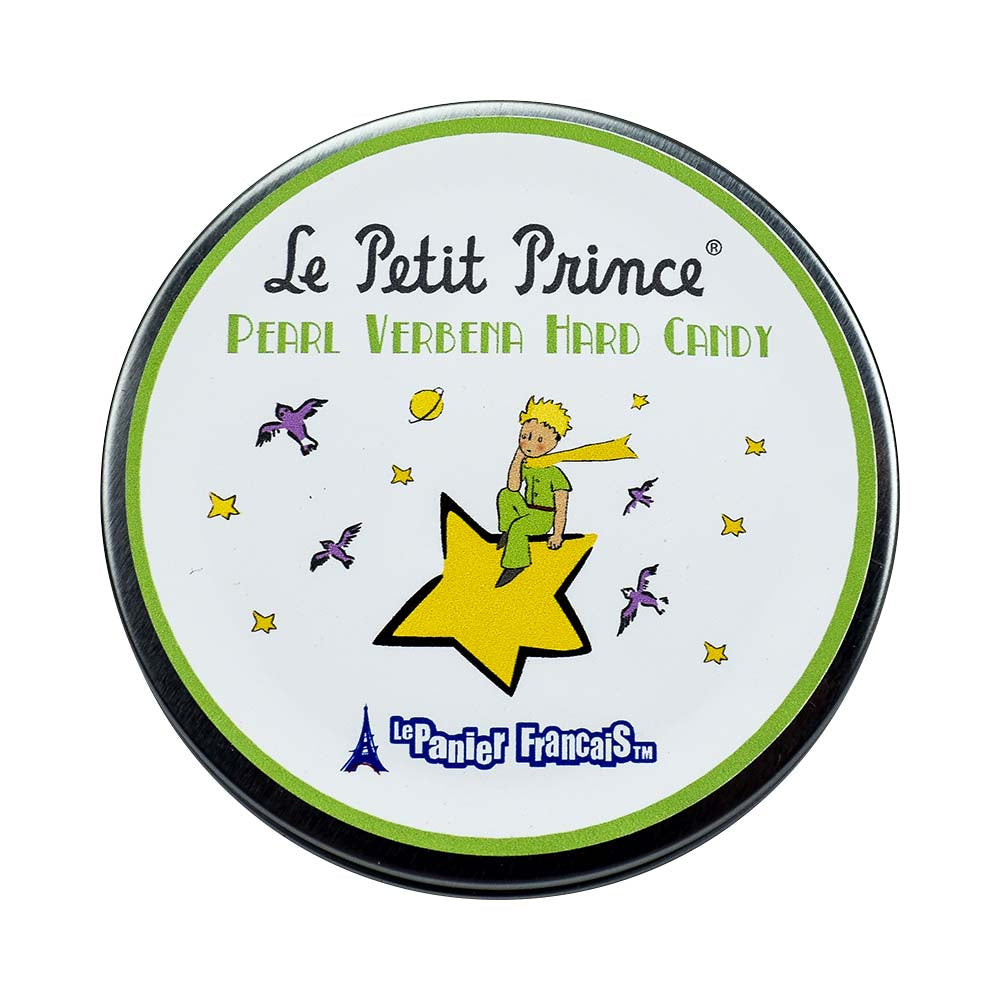 Le Petit Prince by Le Panier Francais Pearl Verbena Hard Candy Tin 80g/2.80 oz