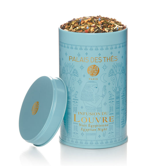 The illustrious past and world-famous collections of ancient civilizations that are held within the world's most famous museum served as the inspiration for this enthralling tea, which is a part of our Palais des Thés Louvre Infusions collection.