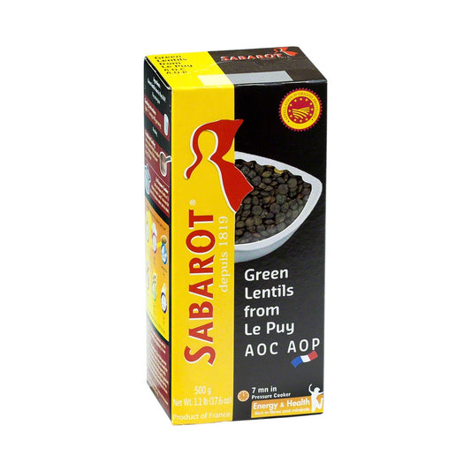 Sabarot French Le Puy Green Lentils 500g (17,5oz)