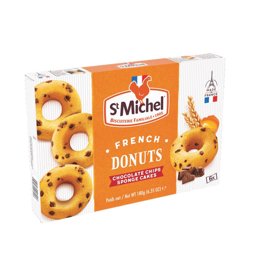 St. Michel Donuts are designed to be enjoyed on the go thanks to their packaging in individual sachets that are both practical and portable.