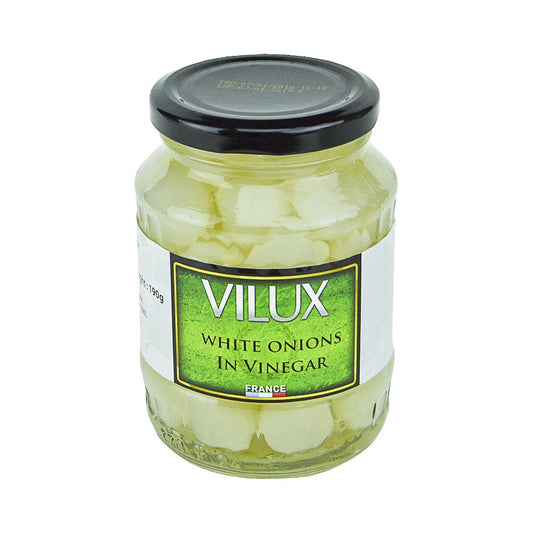 Vilux French White Onions In Vinegar 6,7 oz (190 g)