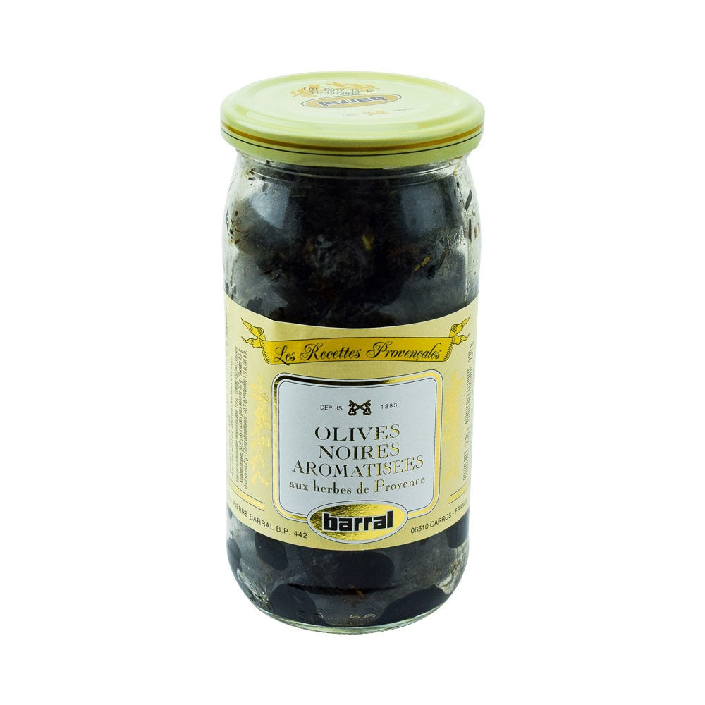 Barral Black Olives with Provence Herbs 8.1 oz