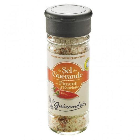 Le Guerandais Fine Salt with Espelette Chili 90g/3.17oz