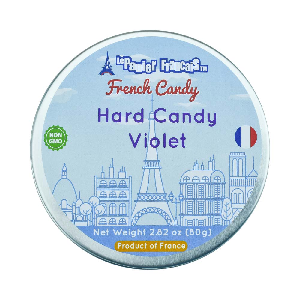 Le Panier Francais French Candy Violet Tin 2.80 oz