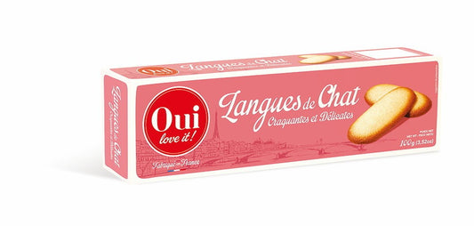 Oui Love It cat's tongue is like the icing on the cake: they love to sublimate what they accompany. So you can soak them in a good scented tea or plant them proudly in an ice cream.