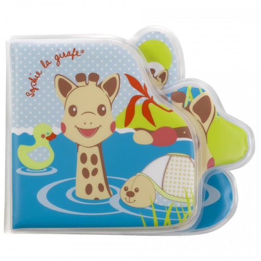 Sophie la Girafe Bath Book, with its vibrant and captivating colors, encourages imaginative play, inspiring you and your child to weave limitless stories.