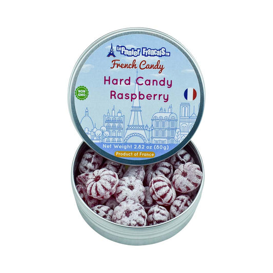 Le Panier Francais French Candy Raspberry Tin 2.80 oz